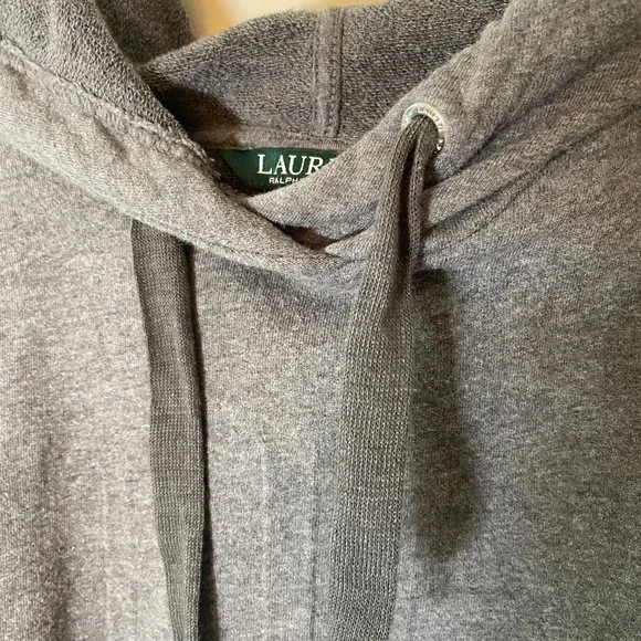 Ralph Lauren Logo Hoodie in Grey - Picture 4 of 6